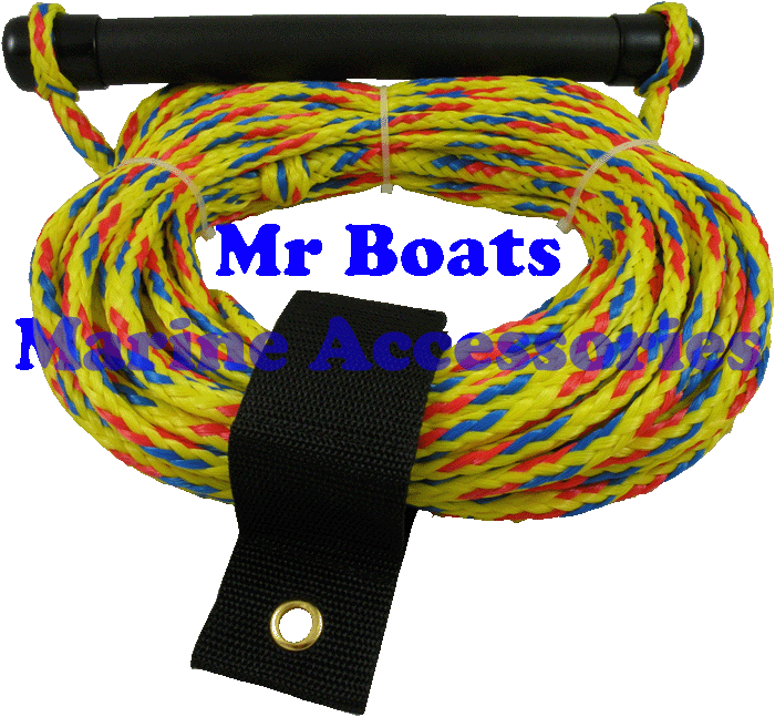 WATER SKI WAKEBOARD Rope 75ft Comfortable Handle ★NEW★ Island Inflatables